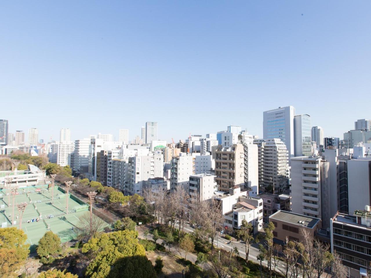 Hotel Shiki Utsubo Park Oszaka Kültér fotó